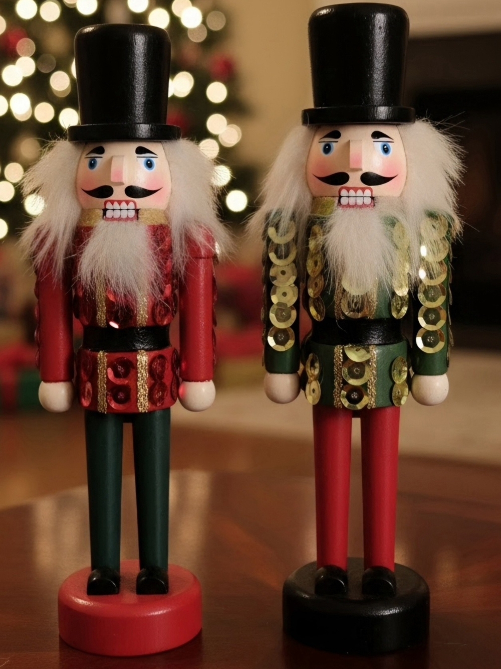 Set Of Two,  5 Inch Nutcrackers - Picture 2 of 2